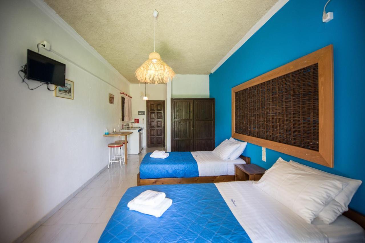 Villa Spyridoula Studios On The Beach Sidari  Bagian luar foto