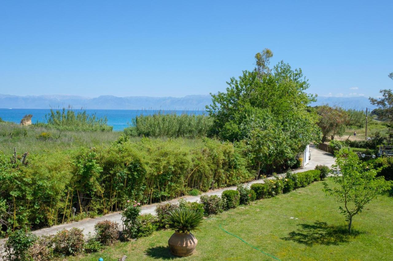 Villa Spyridoula Studios On The Beach Sidari  Bagian luar foto