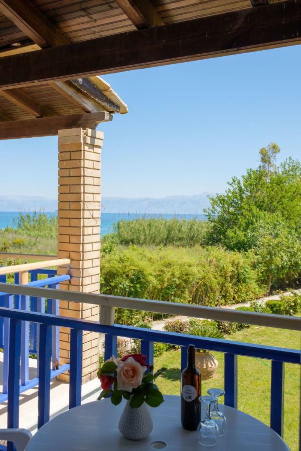 Villa Spyridoula Studios On The Beach Sidari  Bagian luar foto